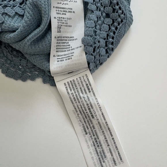 Abercrombie and Fitch Lightweight Waffle Knit Scoop
neck Sz Small New - Picture 4 of 6